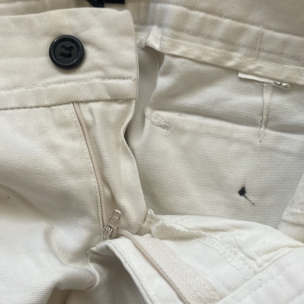 Zara Basic Slacks White Size 6 - image 5